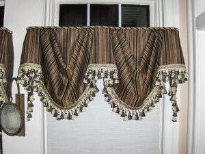 Closeup of Kingston valance - Chester Springs, PA